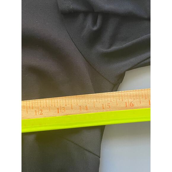 Revolve Superdown Nia Black Bodycon Dress Sheer Sleeves Size Medium - Picture 12 of 13